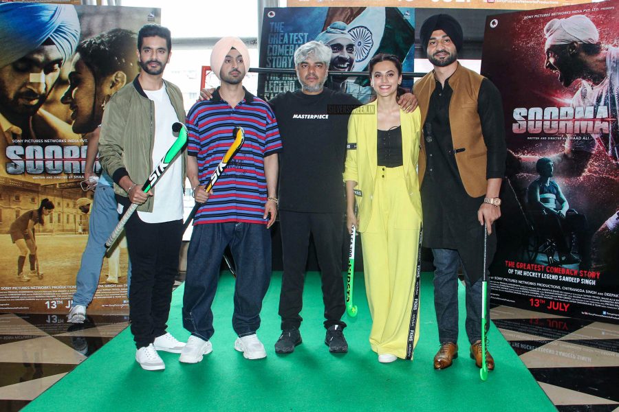 Taapsee Pannu At The Soorma Promotion