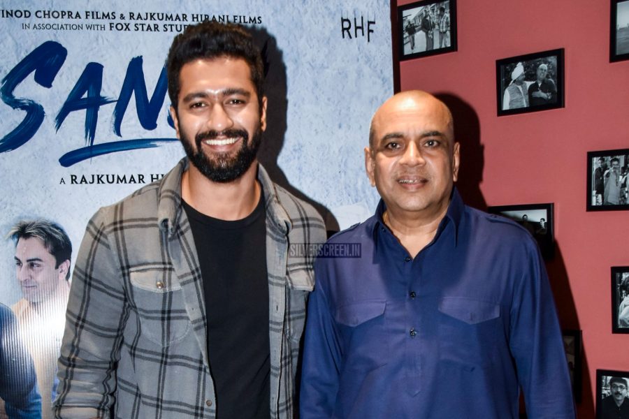 Vicky Kaushal & Paresh Rawal At The Sanju Movie Promotions