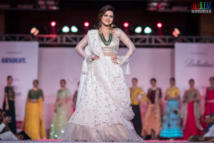 Dhivyadarshini At The Madras Couture Fashion Week Season 5 – Day 2