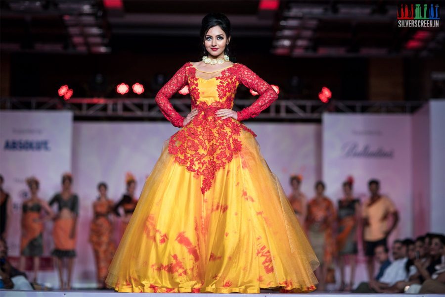Vidya Pradeep At The Madras Couture Fashion Week Season 5 – Day 2