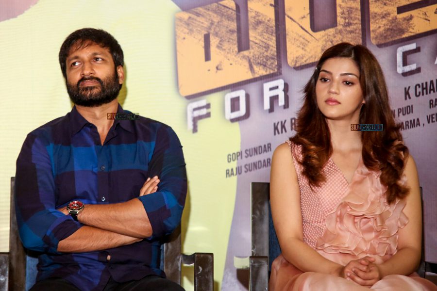 Gopichand And Mehreen Pirzada At The Pantham Success Meet