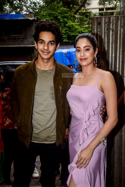 Janhvi Kapoor and Ishaan Khatter At The Launch Of A Magazine Cover