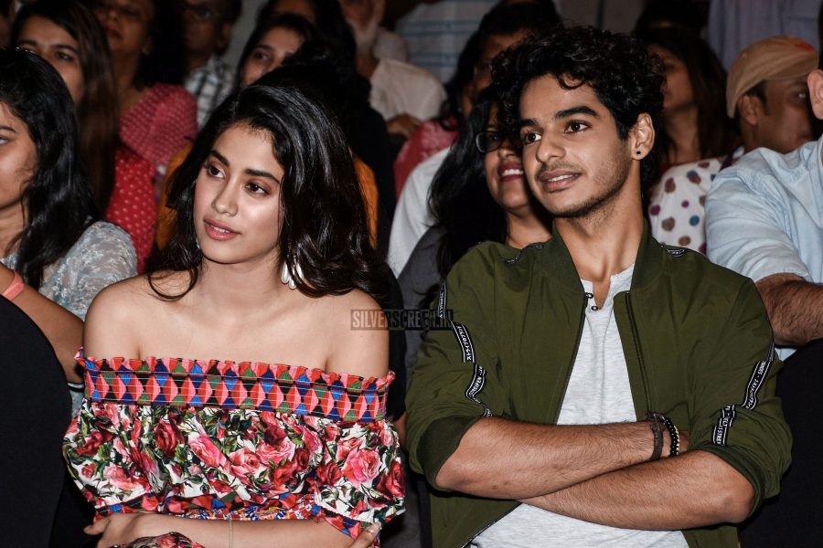 Jhanvi Kapoor, Ishaan Khatter At The Dhadak Success Meet