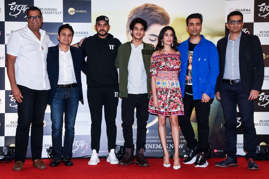 Jhanvi Kapoor, Ishaan Khatter At The Dhadak Success Meet