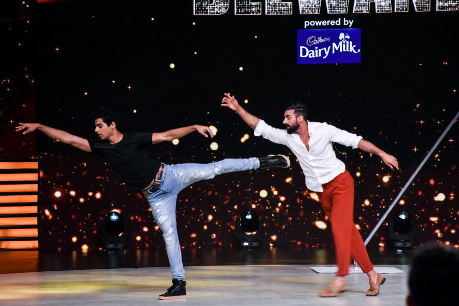 Ishaan Khatter On The Sets Of Dance Deewane To Promote Dhadak