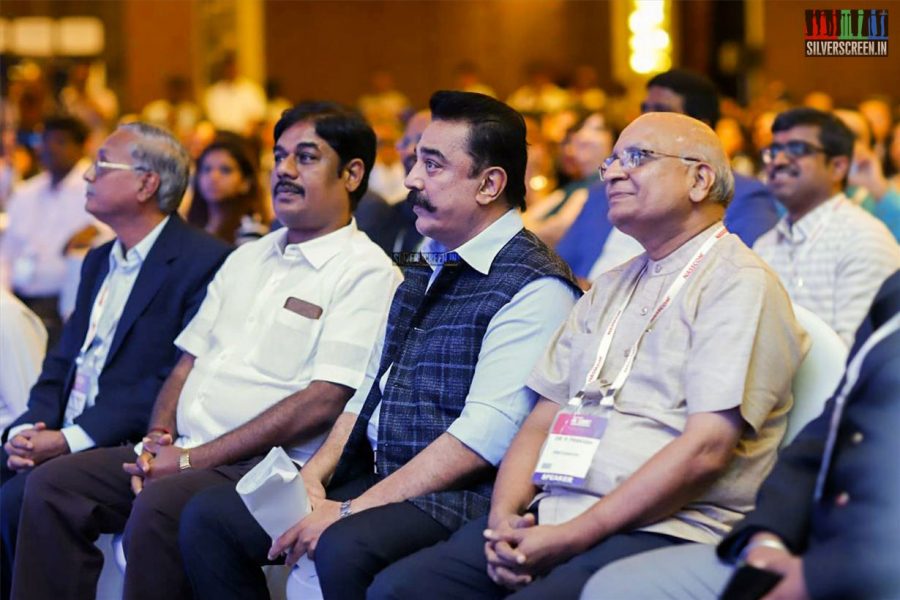 Kamal Haasan At The Nasscom HR Summit 2018