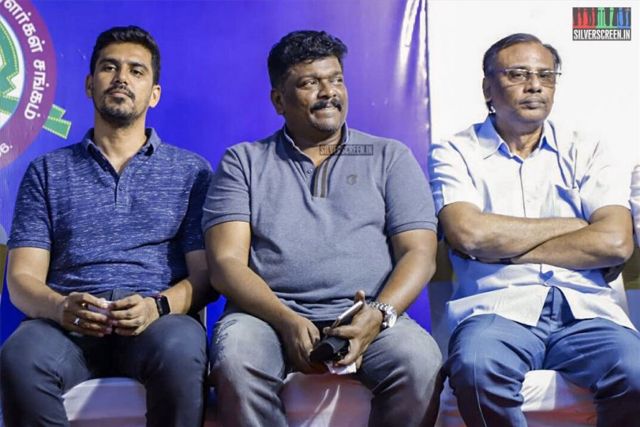 R Parthiban, SR Prabhu And Others At The Inauguration Of Microplex Studios