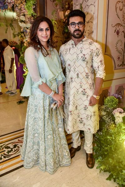 Ram Charan At Shriya Som's Sangeet Ceremony