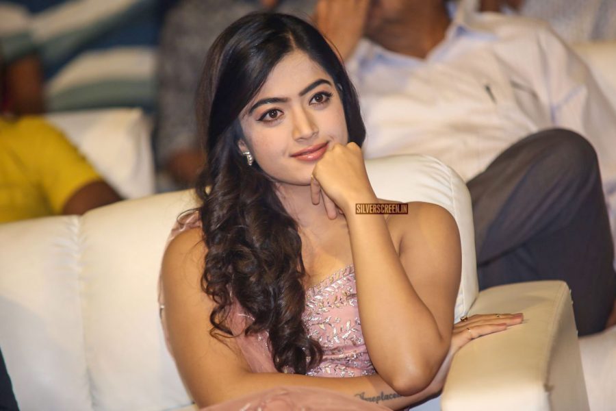 Rashmika Mandanna At The Geetha Govindam Audio Launch