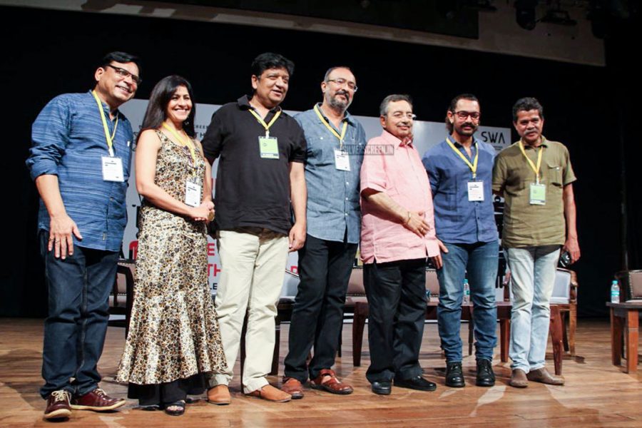 Aamir Khan At The 5th Indian Screenwriters Conference In Mumbai