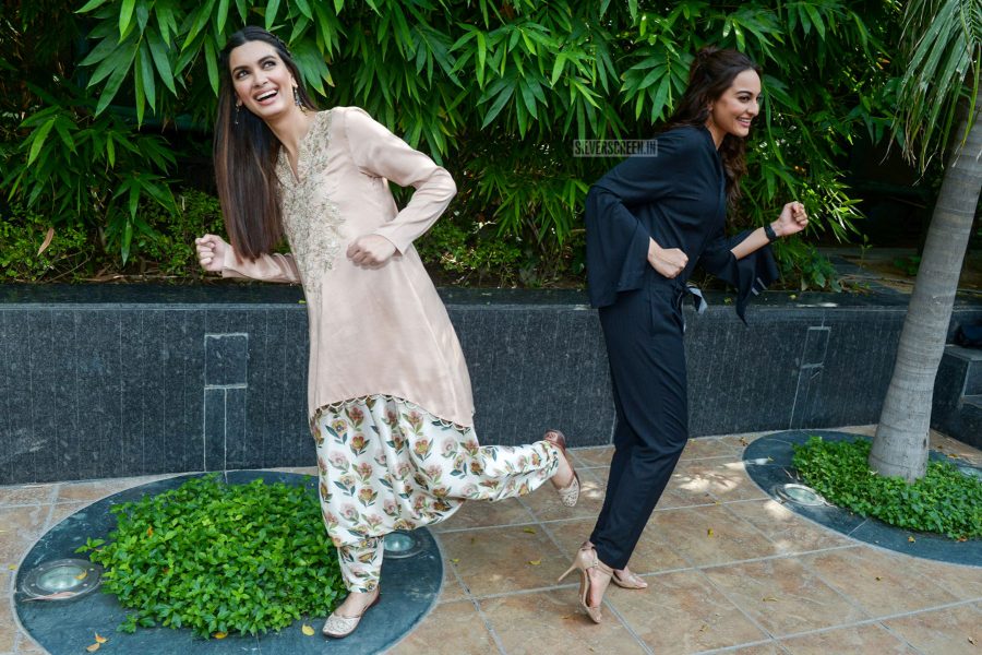 Diana Penty, Sonakshi Sinha Promote Phirr Bhag Jayegi