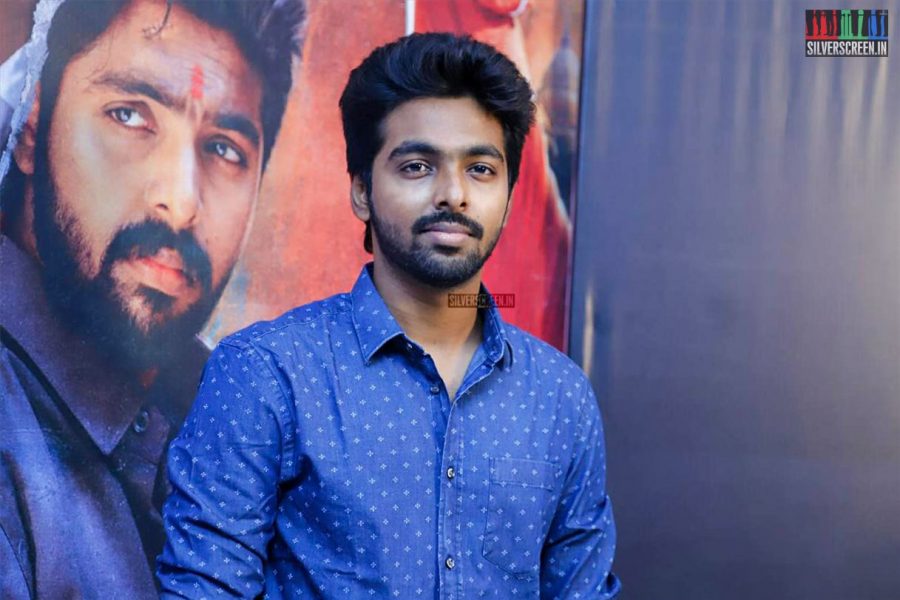 G.V.Prakash Kumar At The Adangathey Audio Launch