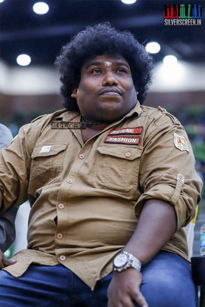 Yogi Babu At The Adangathey Audio Launch