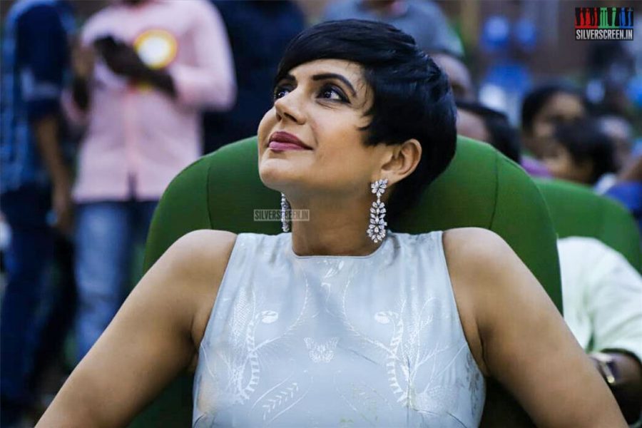 Mandira Bedi At The Adangathey Audio Launch