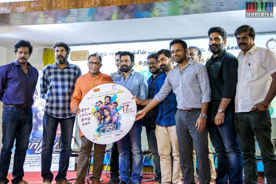 Guru Somasundaram, Nasser At The Odu Raja Odu Press Meet