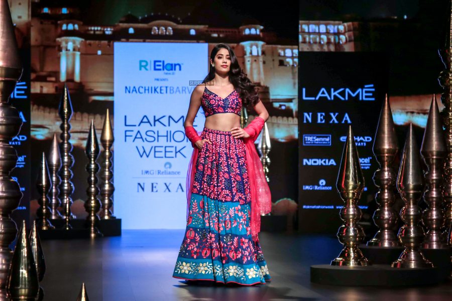 Jhanvi Kapoor At The Lakme Fashion Week 2018
