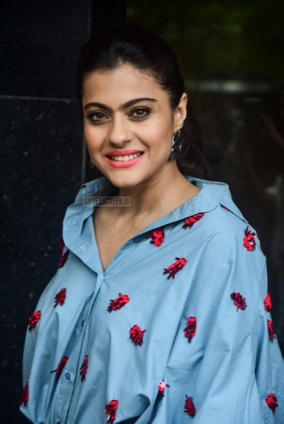 Kajol At The Helicopter Eela Promotions