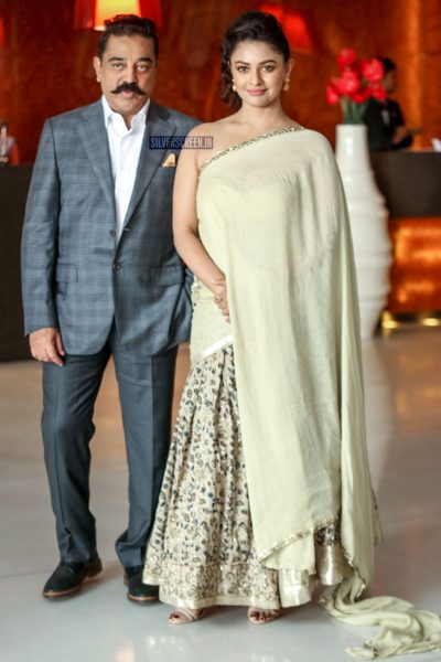 Kamal Haasan, Pooja Kumar At The Vishwaroopam 2 Audio Launch