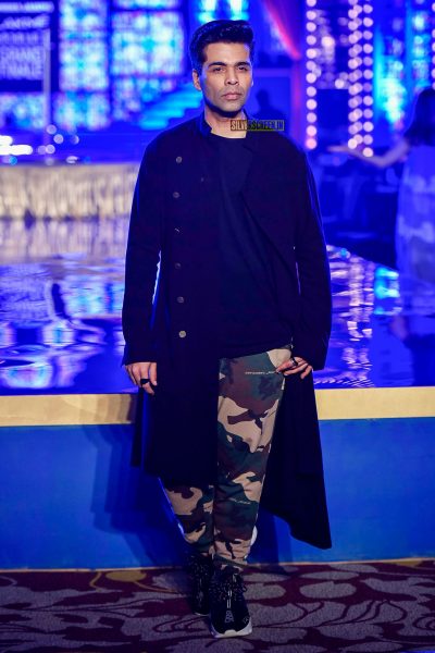 Karan Johar At The Lakme Fashion Week 2018