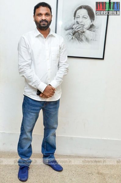 Pa Ranjith At An Art Exhibition Launch