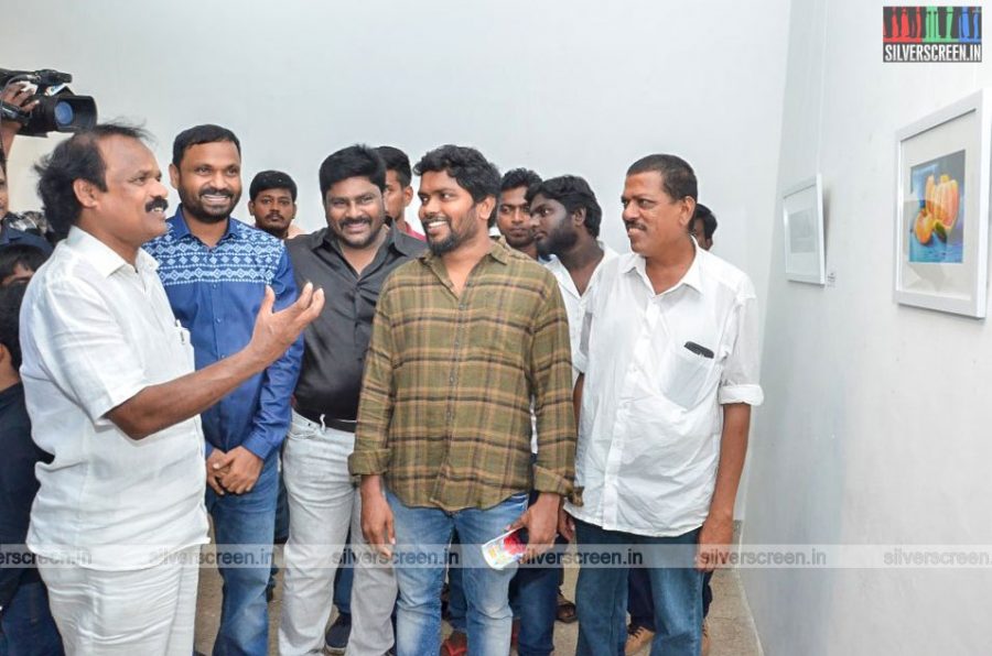 Pa Ranjith At An Art Exhibition Launch