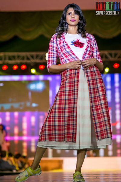 Model At Chennai Apparel Association's Annual Fashion Show