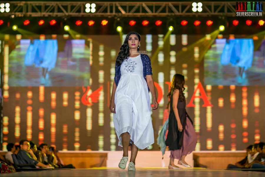 Model At Chennai Apparel Association's Annual Fashion Show