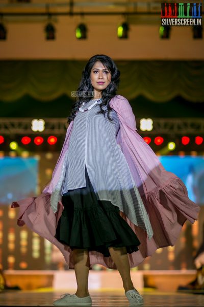 Model At Chennai Apparel Association's Annual Fashion Show