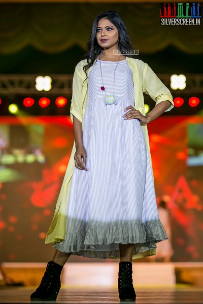 Model At Chennai Apparel Association's Annual Fashion Show