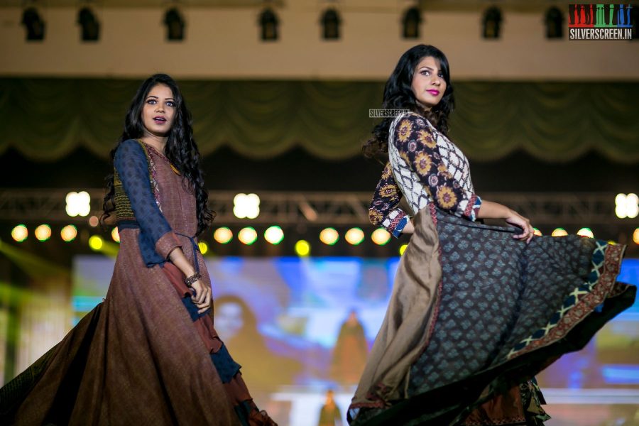 Model At Chennai Apparel Association's Annual Fashion Show