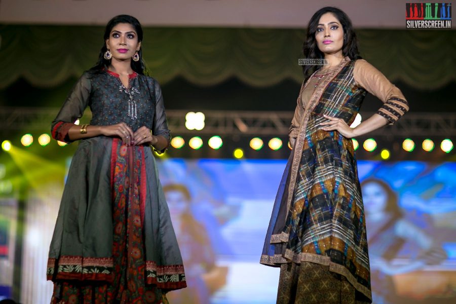 Model At Chennai Apparel Association's Annual Fashion Show