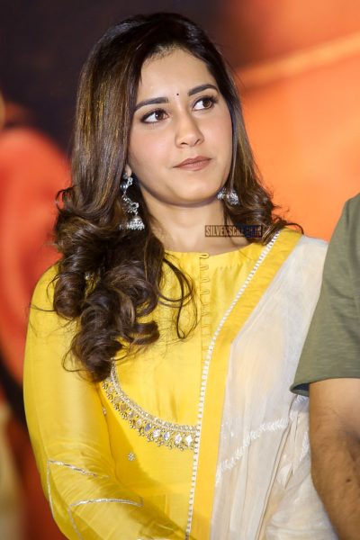 Raashi Khanna At The Srinivasa Kalyanam Press Meet