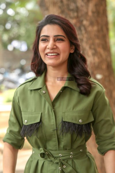 Samantha Akkineni At The Chi La Sow Press Meet