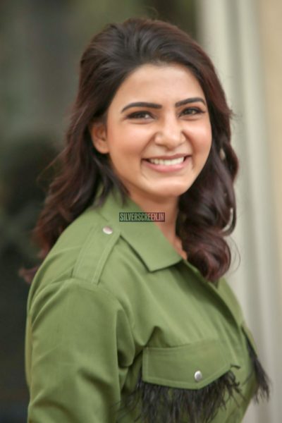 Samantha Akkineni At The Chi La Sow Press Meet