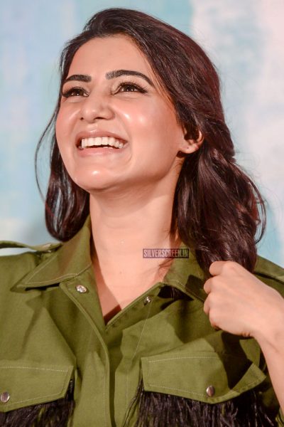 Samantha Akkineni At The Chi La Sow Press Meet