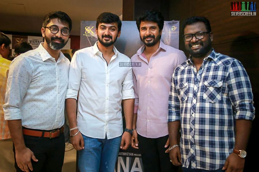 Arunraja Kamaraj And Sivakarthikeyan At The Kanaa Audio Launch