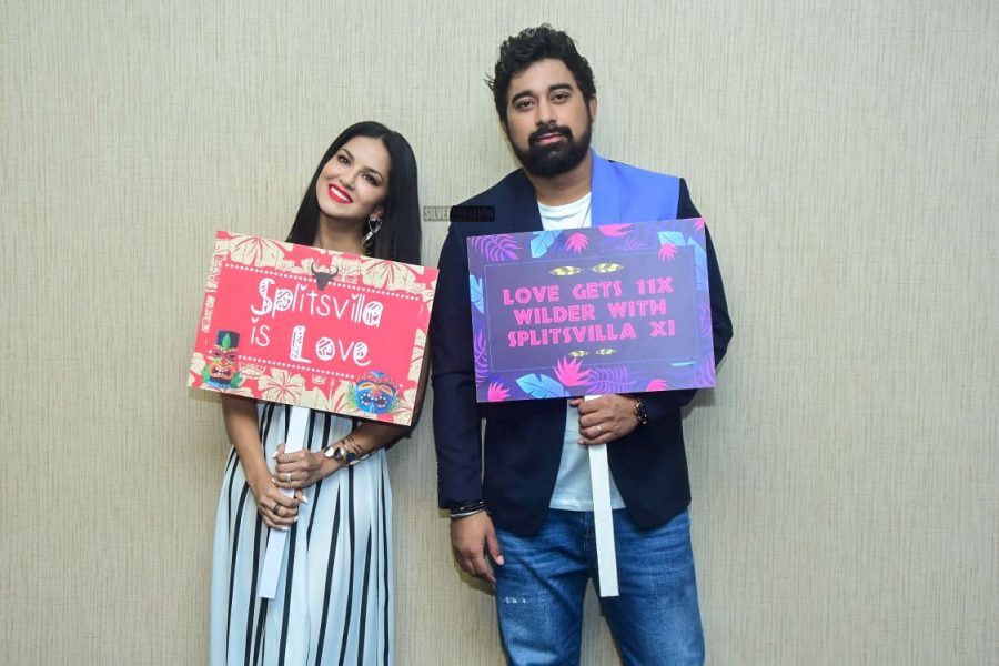 Sunny Leone, Rannvijay Singh At The Launch of MTV Splitsvilla 11