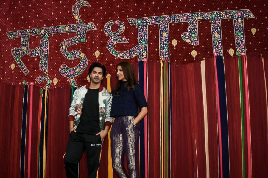 Varun Dhawan, Anushka Sharma Promote Sui Dhaaga