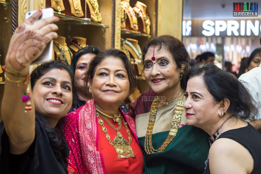 Vyjayanthimala Bali At The Launch Of A Jewellery Store In Chennai