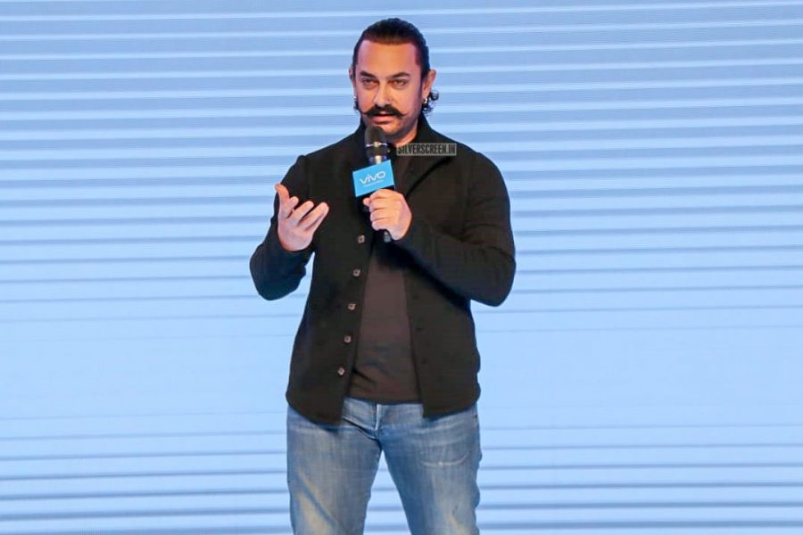 Aamir Khan At A Smartphone Launch