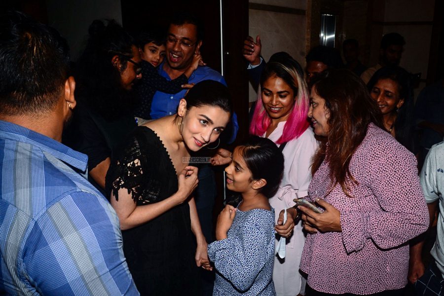 Alia Bhatt At Tapan Mody's Calligraphy Exhibition