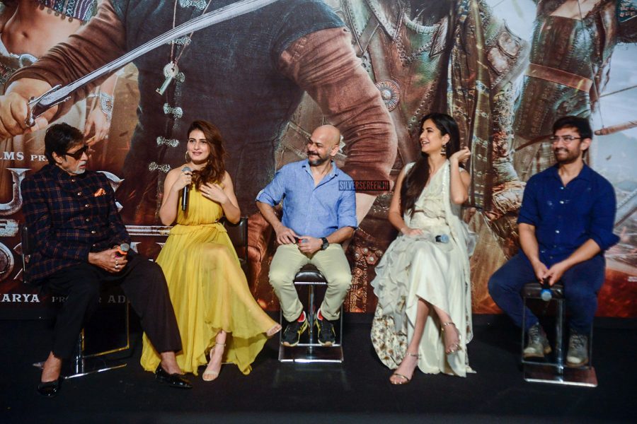 Amitabh Bachchan, Aamir Khan, Katrina Kaif At The Thugs of Hindostan Trailer Launch