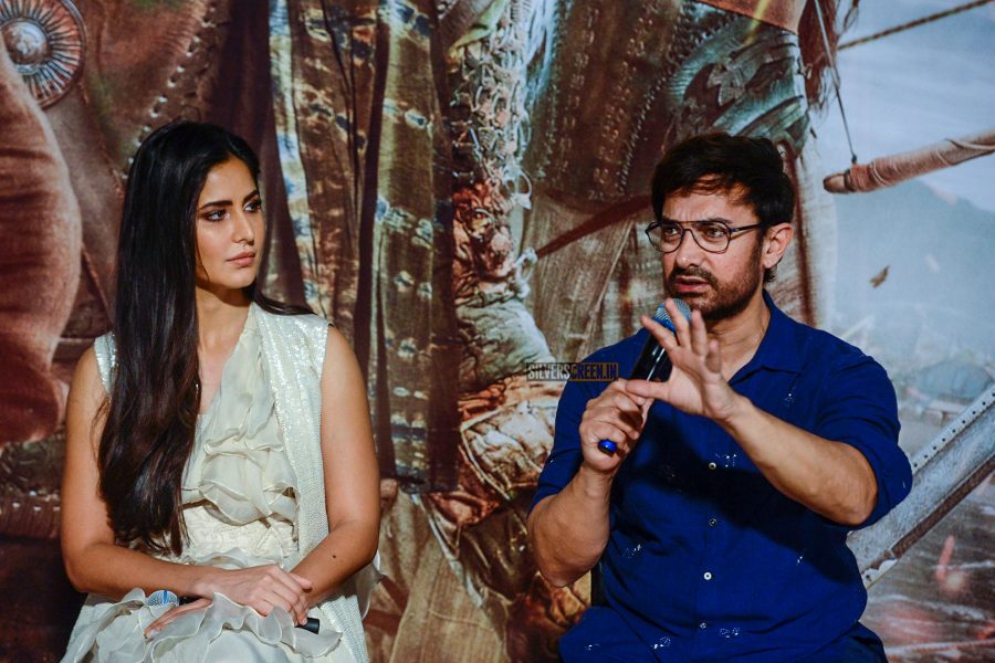 Aamir Khan, Katrina Kaif At The Thugs of Hindostan Trailer Launch
