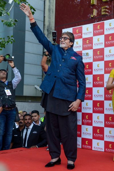 Amitabh Bachchan At The At The Launch Of A Jewellery Store In Delhi