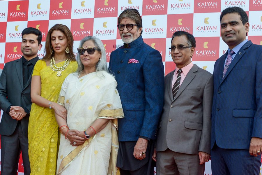 Amitabh Bachchan At The At The Launch Of A Jewellery Store In Delhi