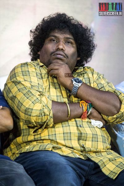 Yogi Babu At The Pariyerum Perumal Press Meet