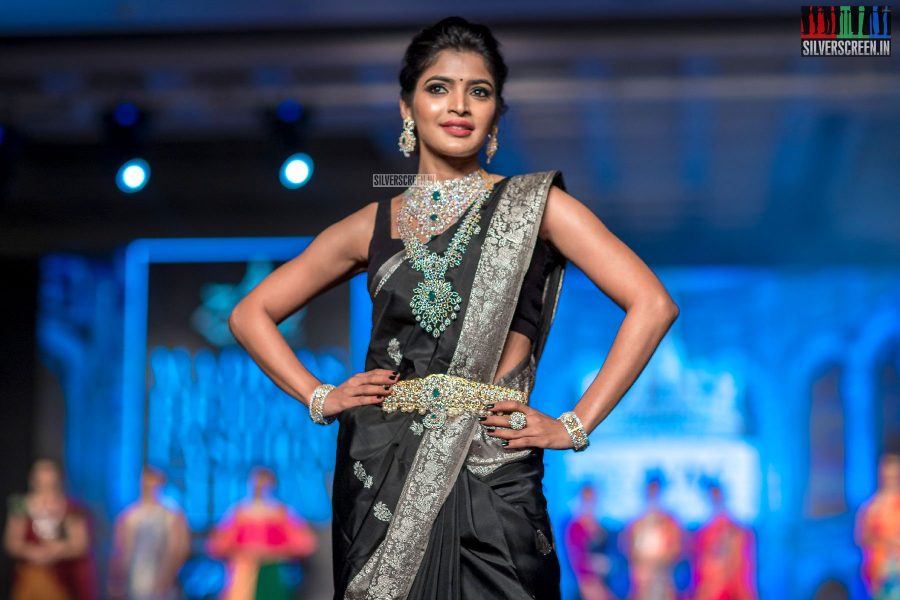 Sanchita Shetty At The Madras Bridal Fashion Show Season 3