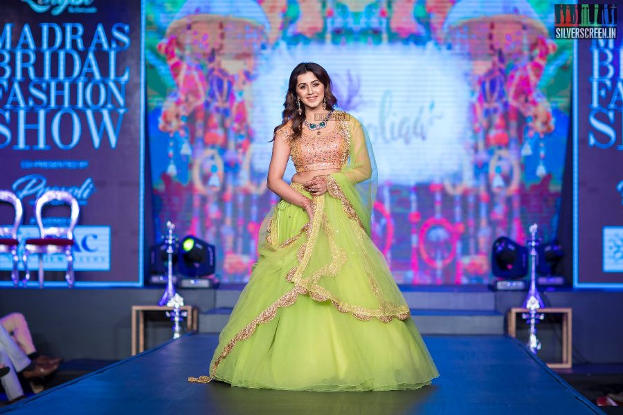 Nikki Galrani At The Madras Bridal Fashion Show Season 3