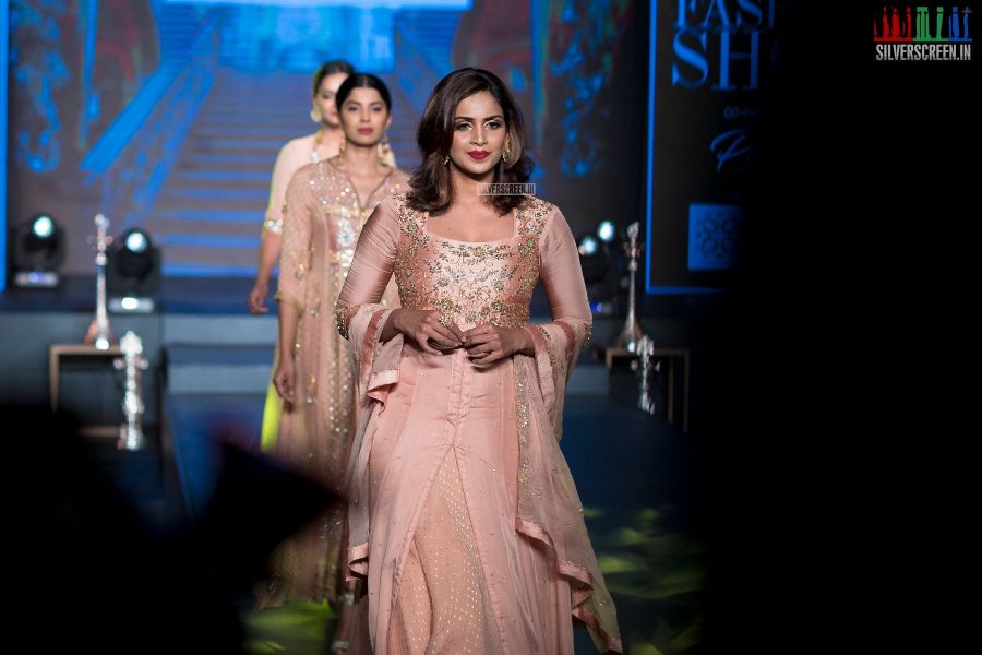 Samyuktha At The Madras Bridal Fashion Show Season 3