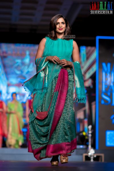 Samyuktha At The Madras Bridal Fashion Show Season 3
